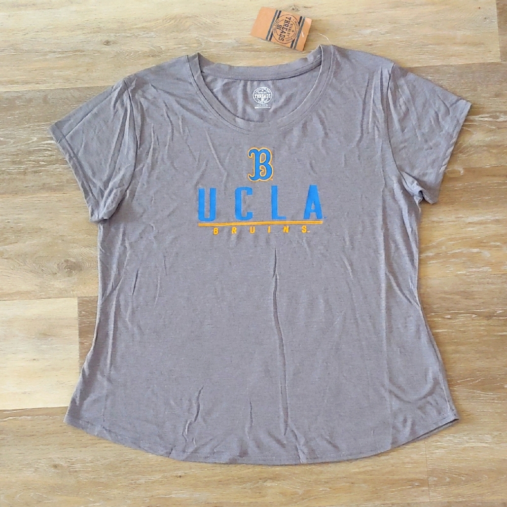 NWT Rivalry Threads Women's UCLA Bruins Shirt Grey Size XL
